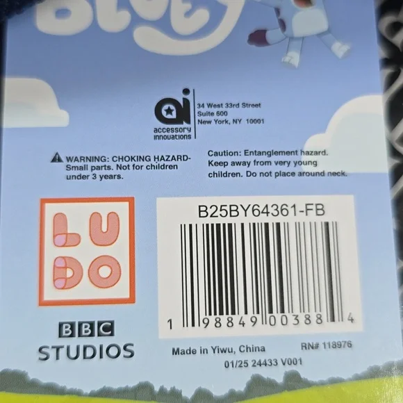 Bluey Packpack Nwt - Picture 6 of 6